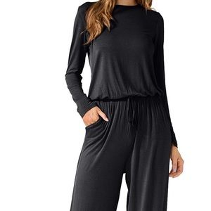 NWT Black long-sleeve loose fit jumpsuit/romper